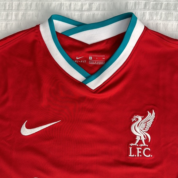 Nike Liverpool Home Kit Jersey 2020/21 - Picture 2 of 5